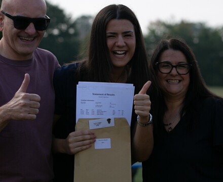 NBS A Level Results 2025 34250814